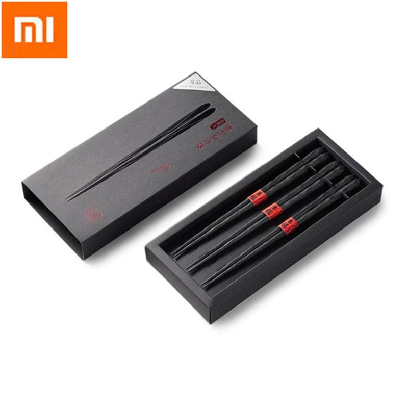 Ätpinne 6 par i förpackningen pps glasfiber hög temperaturbeständighet kinesiska ätpinnar barn ätpinnar från xiaomiyoupin: Default Title