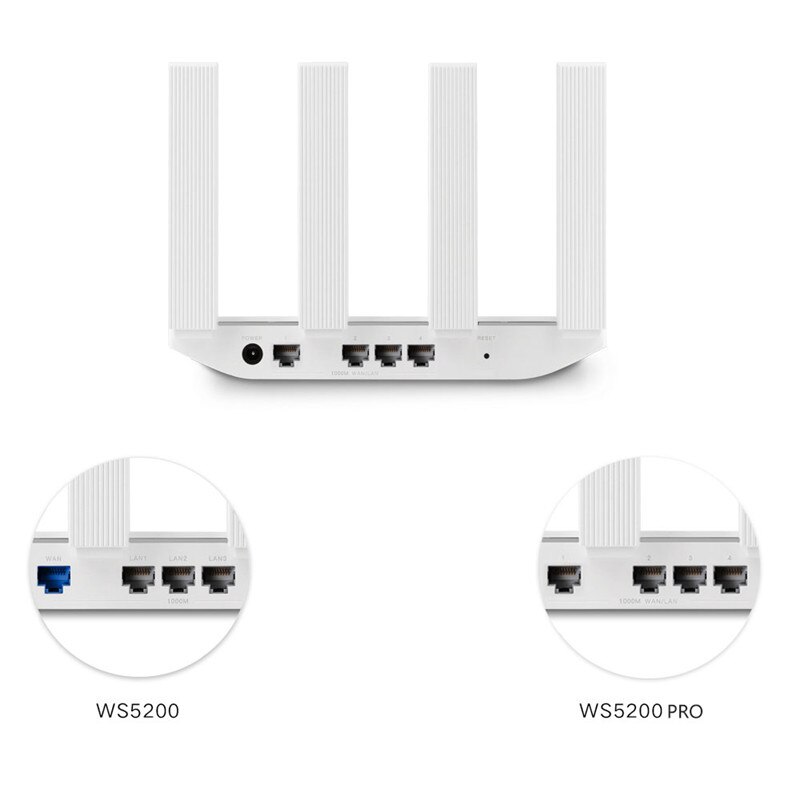 Huawei wi fi ws5200 pro wifi roteador sem fio duplo núcleo de freqüência dupla 1167 mbps gigabit taxa