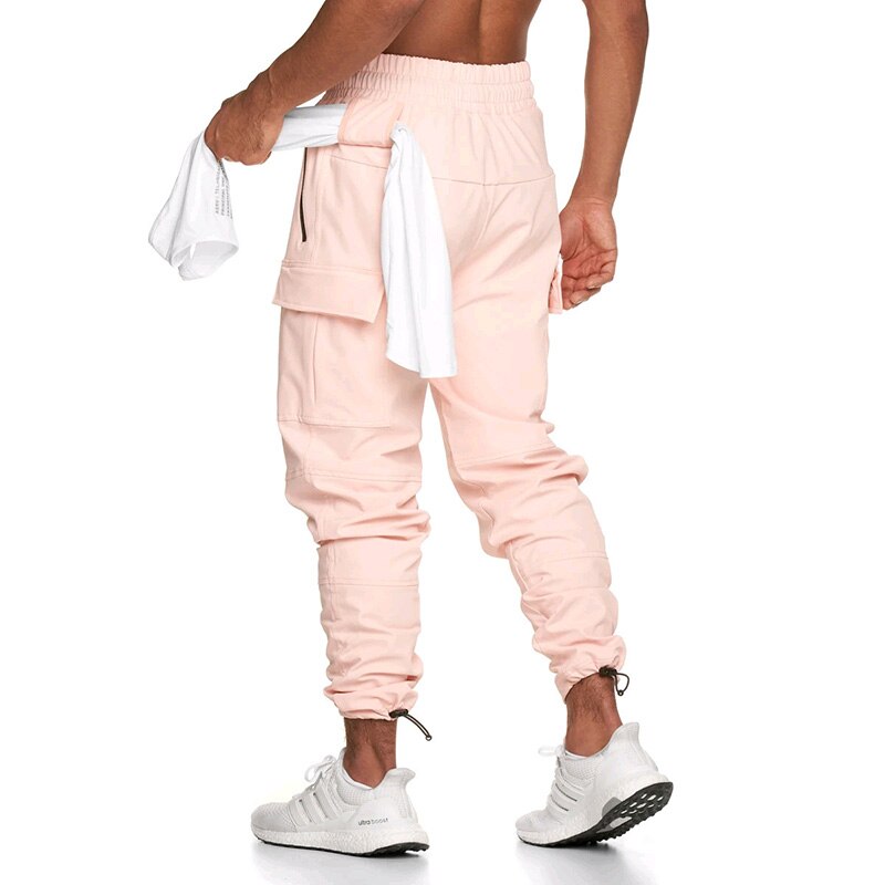 Fitnessstudio Sport hosen herren Fitnessstudio Fitness Ausbildung multi-tasche Fitness hosen männer wasserdichte schwarz Joggen hosen hosen