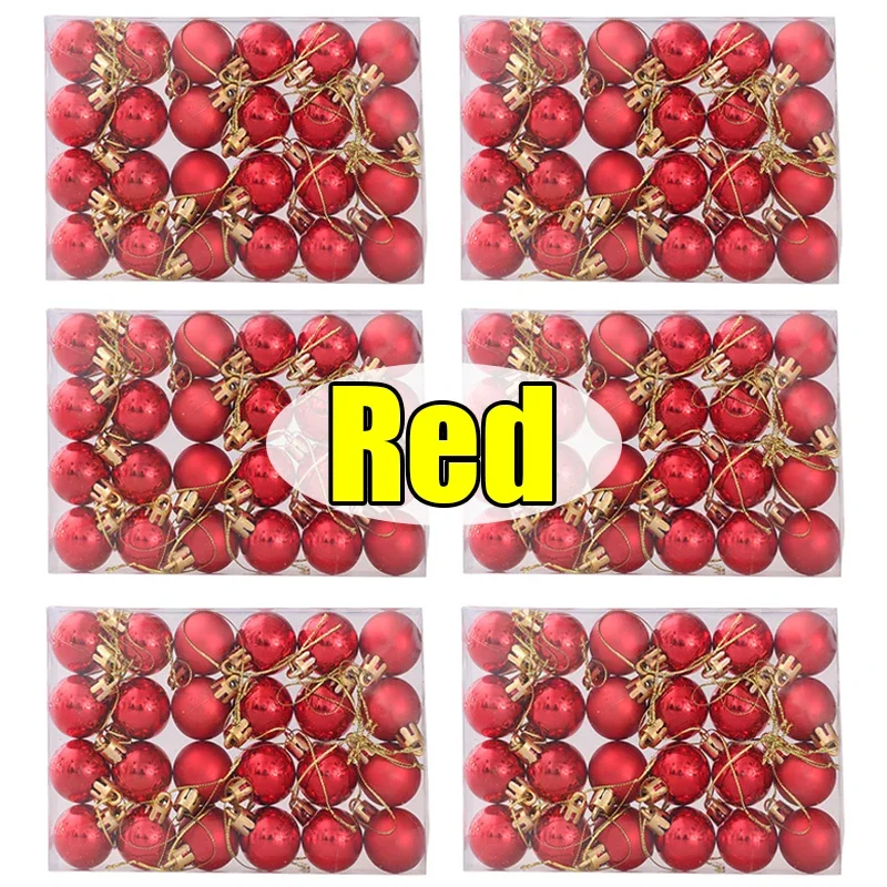 BBTO 24 mini bolas de discoteca de Navidad de los años 70, decoración de árbol de