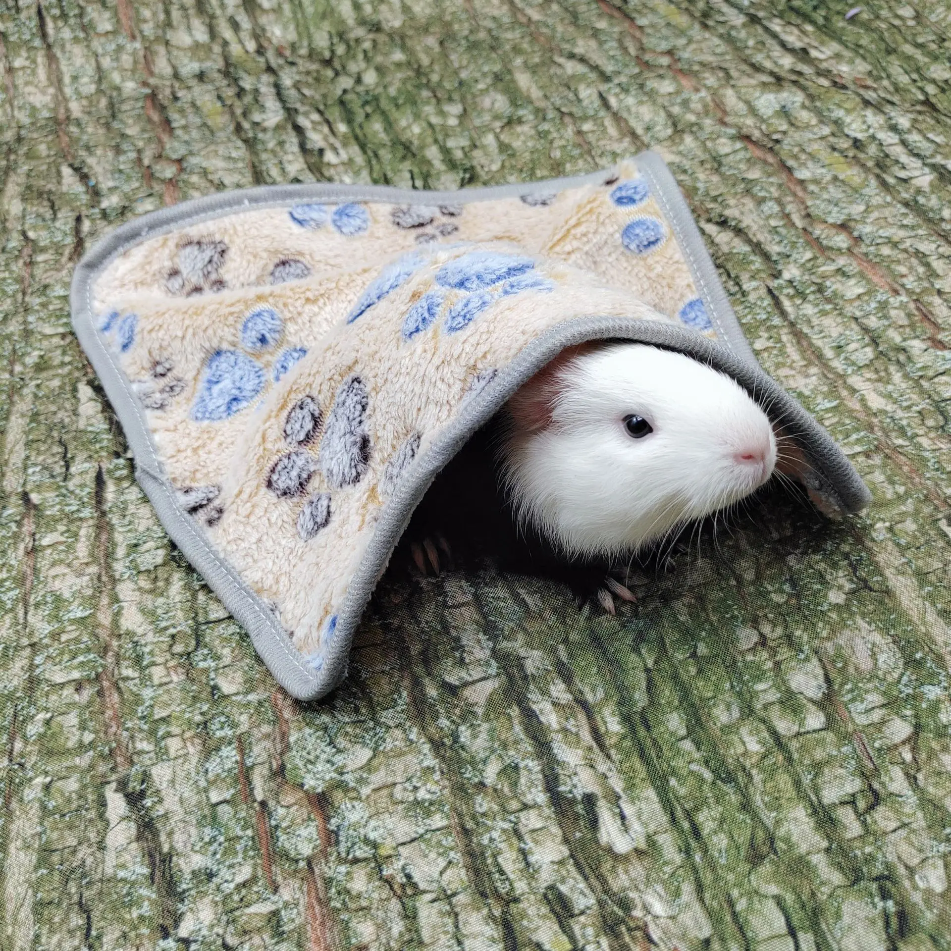 Hamsterfilt för marsvin, mjuk, varm bädd, sovmatta, flanellfleece, underlägg för kaniner, igelkottar, små husdjurstillbehör