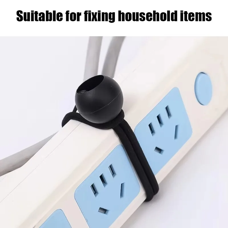50/10 stücke Bungee Ball Planen Leinwand Flugzeug Fahnenmast Krawatten Schnur Enden Elastische Seil Spitze Feste Stiefel Pole Camping zelt Zubehör