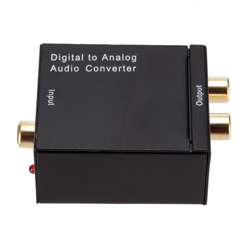 Digitaal Naar Analoog Audio Converter Digitale Optische Coax Coax Toslink Naar Analoog Rca L/R Audio Converter Adapter Versterker: Product B