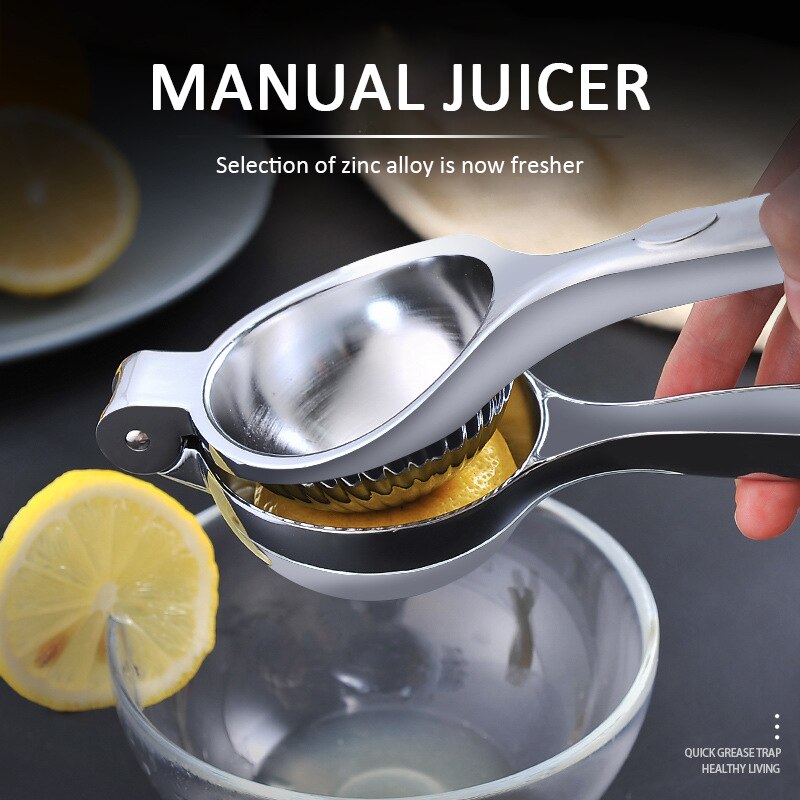 Rvs Citrus Fruit Juicer Thuis Handmatige Juicer Keuken Tool Citroen Juicer Verse Sinaasappelsap Juicer Keuken Accessoires