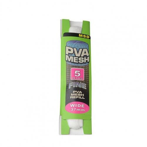5M Pva Vissen Smalle Netje Water Oplosbare Vissen Netwerk Refill Kous Aas Houder Vis Netto Uitspanning Tool Tackle accessoire: 37mmx5m