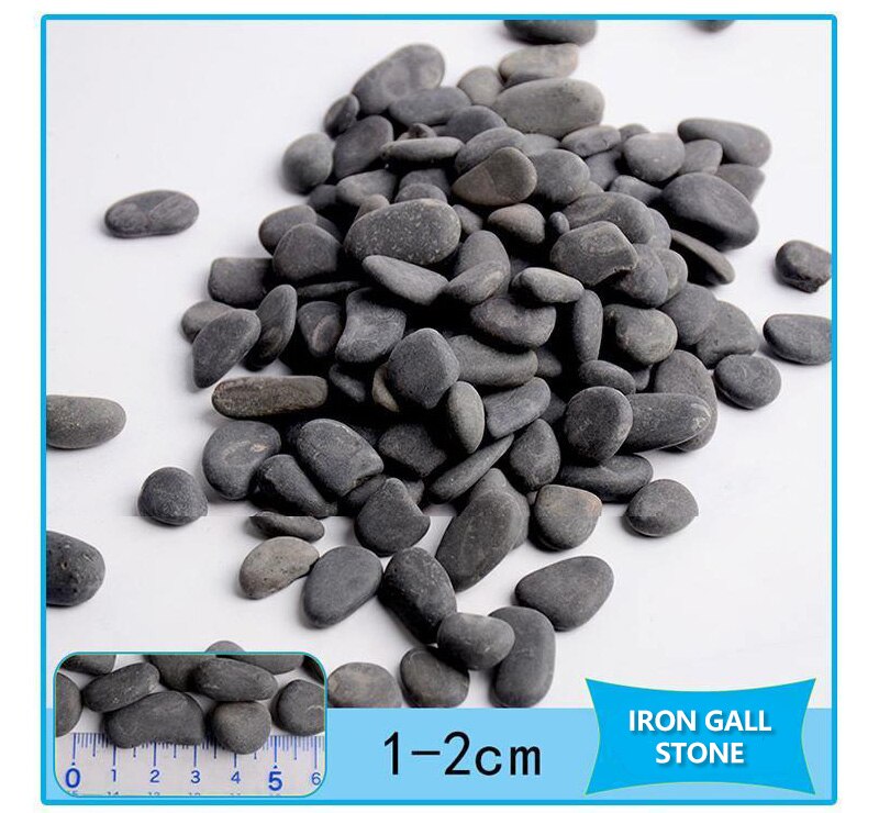 Small Decorative Ornamental River Pebbles Rocks for Fresh Water Fish Animal Plant Aquariums, Landscaping, Home Garden Decor etc