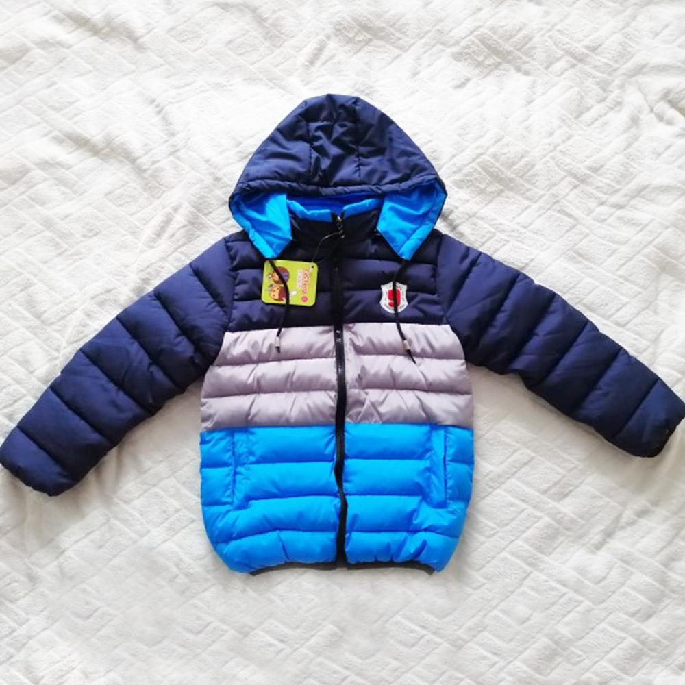 Kids Jassen Jongen Warme Jas Winter Mode Katoen Gevoerde Kleding Meisjes Casual Dikker Jas Kinderen Kapmantel 3- 8 Jaar Oud