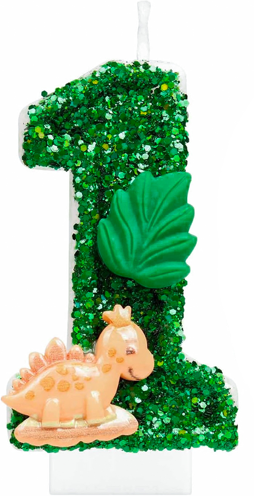 0-9 Number Birthday Candle,Happy Birthday Cake Candle, Birthday Baking Anniversary, Dinosaur Themed Party Supplies: Grape