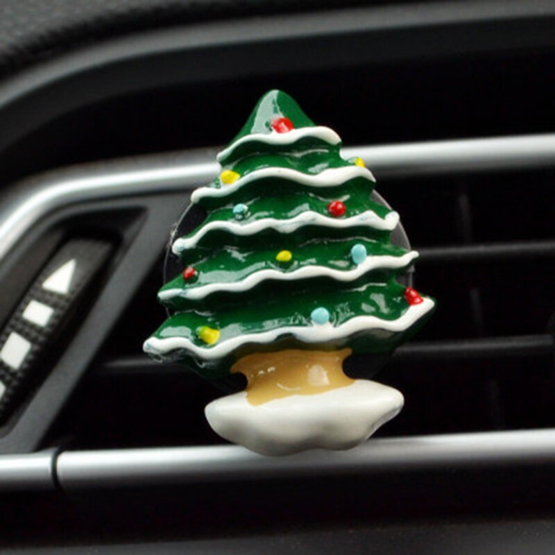 Auto Parfum Clip Geur Air Vent Luchtverfrisser Kerstboom Auto Interieur Outlet Decoratie Accessoire Trim Diffuser: Christmas Tree A