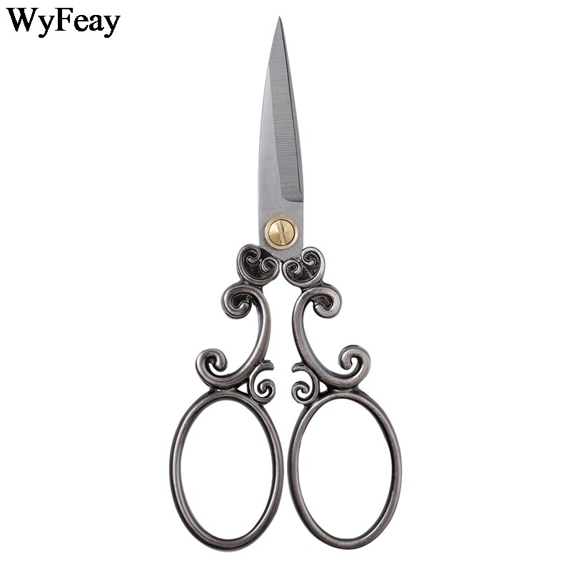 Zakka eurooppalainen vintage ompelu sakset kirjonta retro ompelu sakset sakset kangas työkalu käsityö räätäli sakset