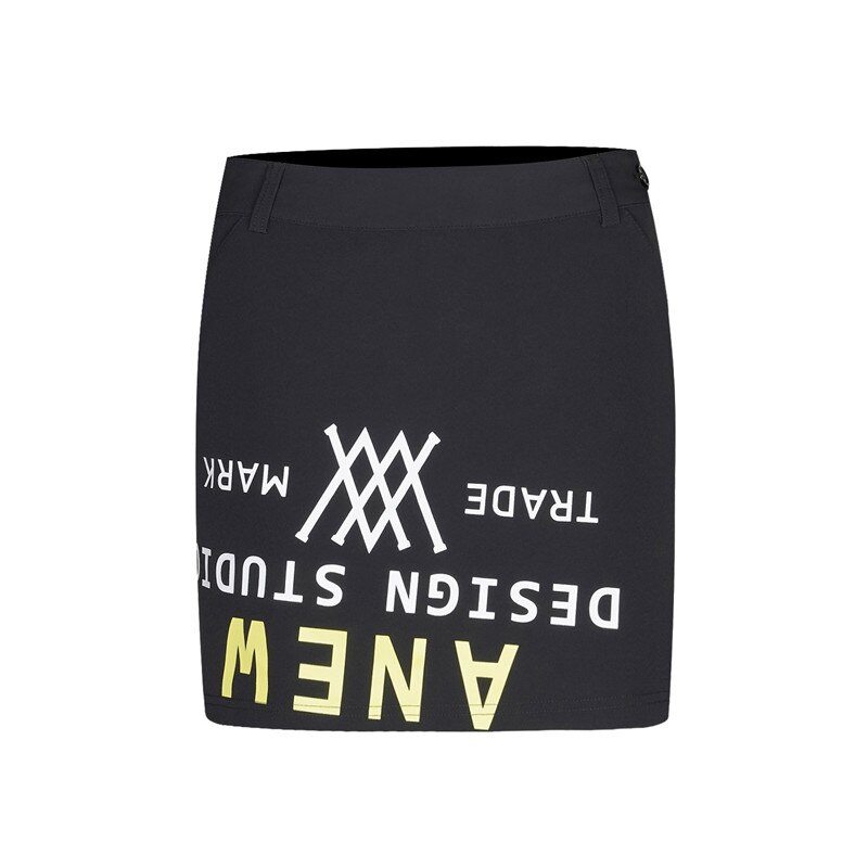 ladies Korean golf sports short skirt spring and summer letters breathable casual short skirt