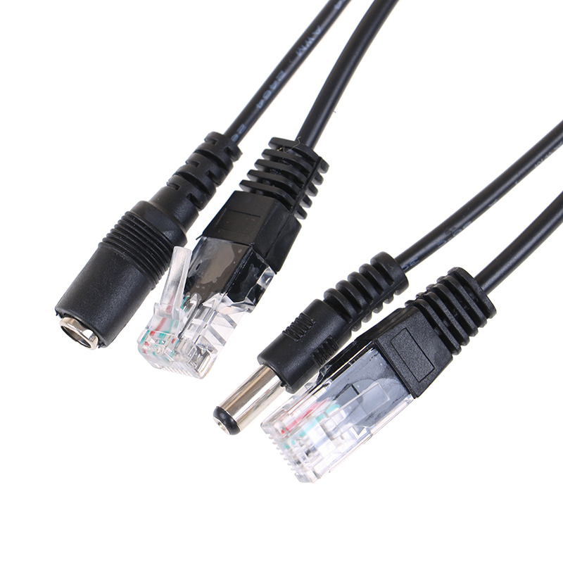 1set(POE Splitter x1+POE Injector x1) POE Cable Passive Power Over Ethernet Adapter Cable POE Splitter Injector