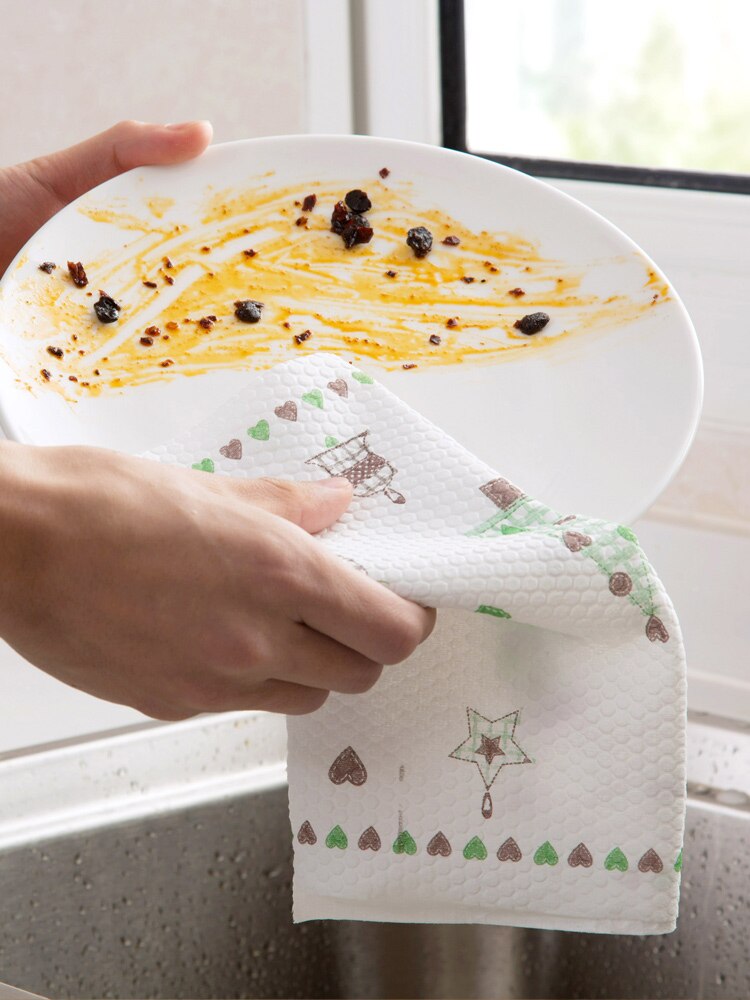 Good home kitchen absorbent paper, dry and wet dual purpose breakpoint , multi-purpose, strong cleaning