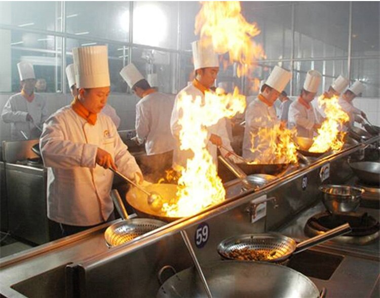 stainless steel turner cooking tool long handle Restaurant Chef big turners spatula utensil wok large shovel kitchen accessories