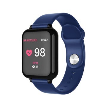 sports smart watch with blood pressure,oxygen bracelet and Fitness, for Samsung A7 A5 A6 A70S A50 A80 A8 Plus A6S A20e M40: Blue