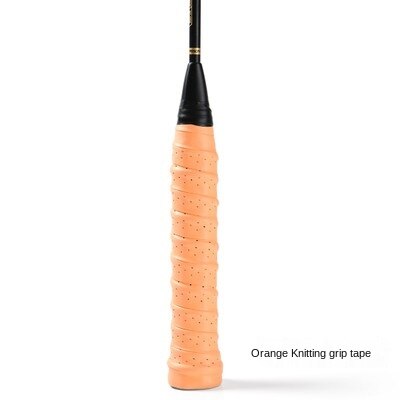 Halkskydd andas sport över grepp svettband tennis övergrepp tejp badminton racket grepp svettband: Orange