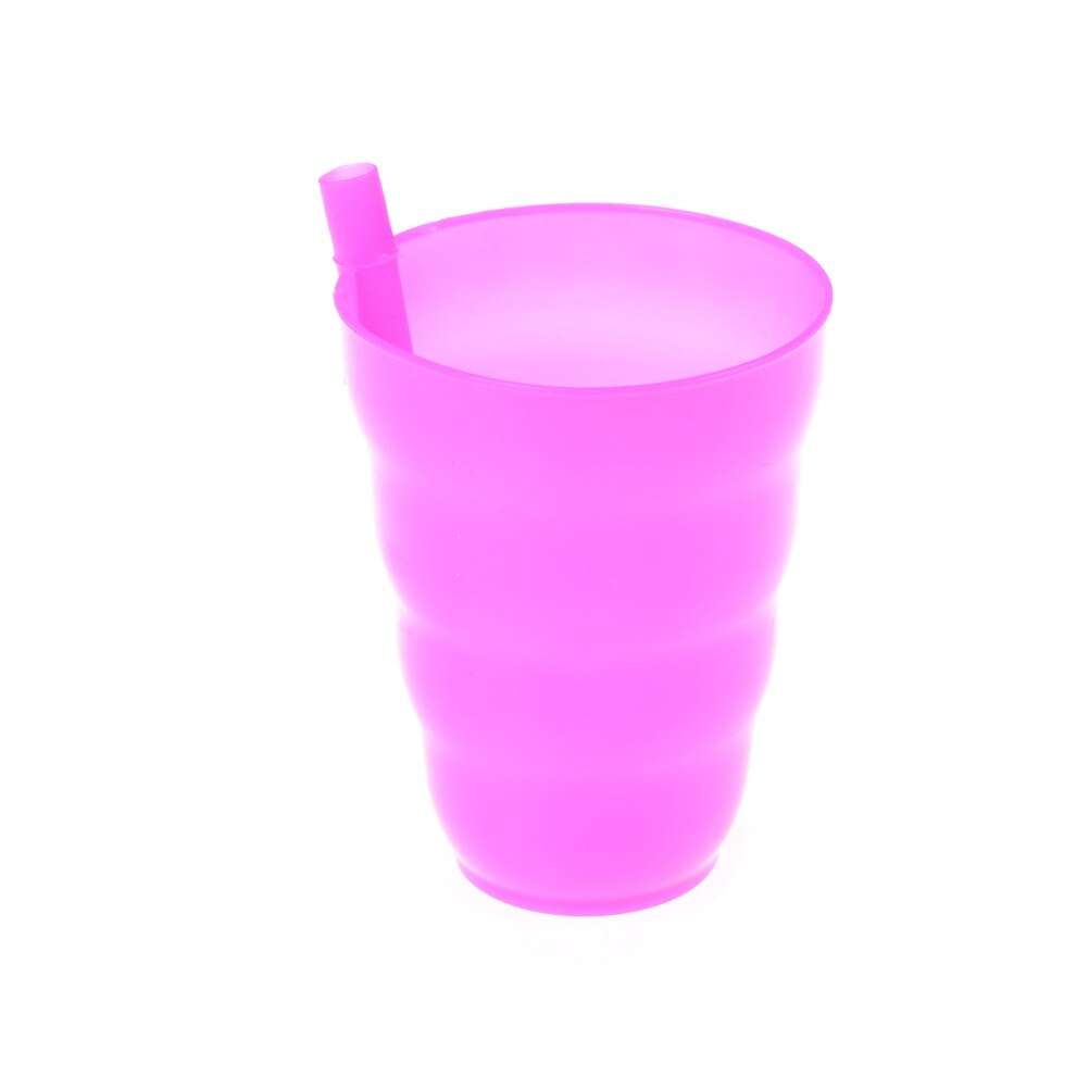 4 stks/partij Kids Kinderen Baby baby Sip Cup met ingebouwde Stro Mok Drink Thuis Kleuren