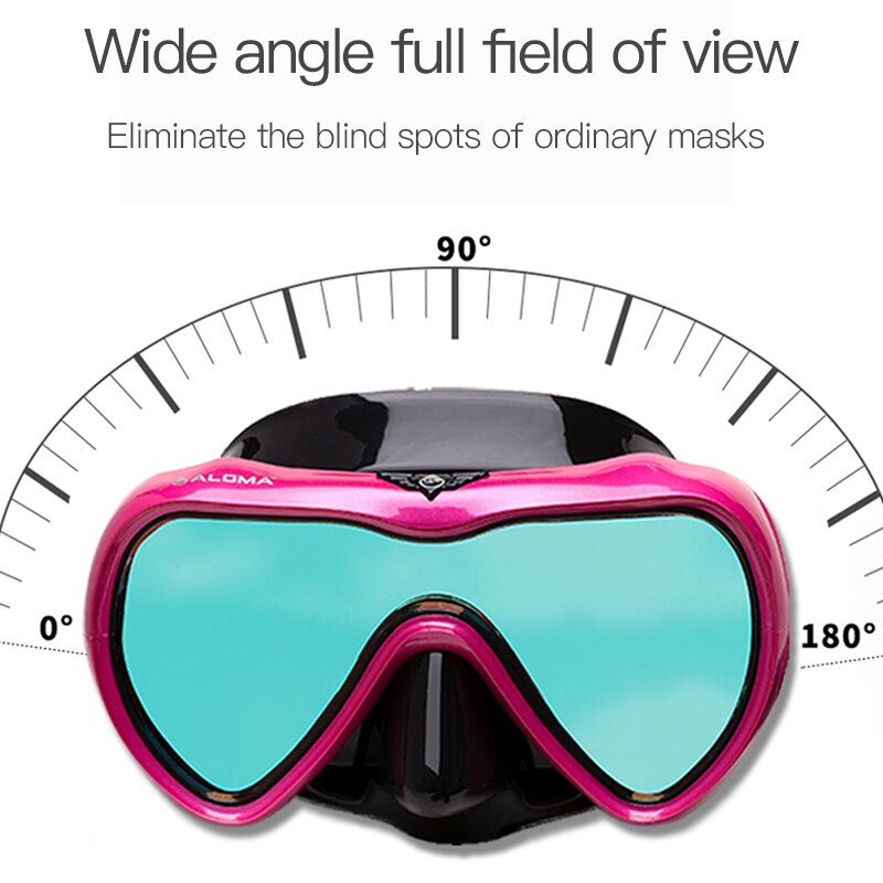 underwater diving mask goggles women man equipment glasses scuba full face kits for snorkeling and deepscuba