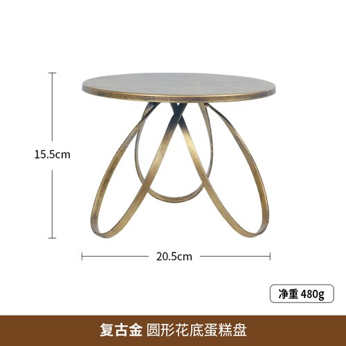 Baking Cake Bread Display Racks Wedding Cake Stands Dessert Cupcake Food Plates Tray Restaurant Tableware: Flower Bottom