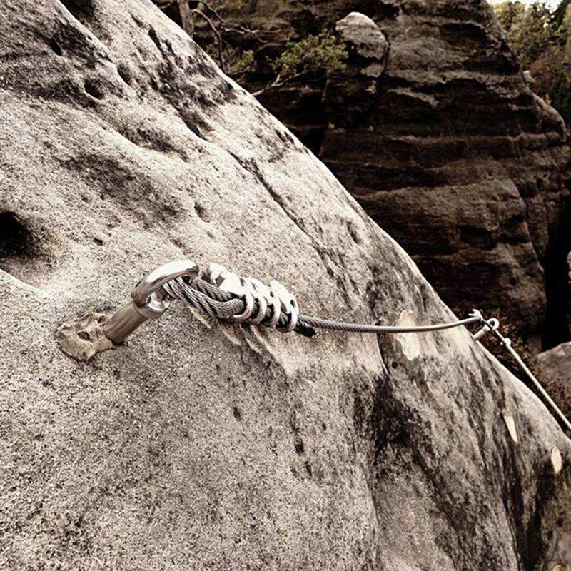 5Pcs M8 x 60mm Expansion Bolt Anchor Bolt 304 Stainless Steel Ring Lifting Anchor Eye Bolt Expansion Eyebolt