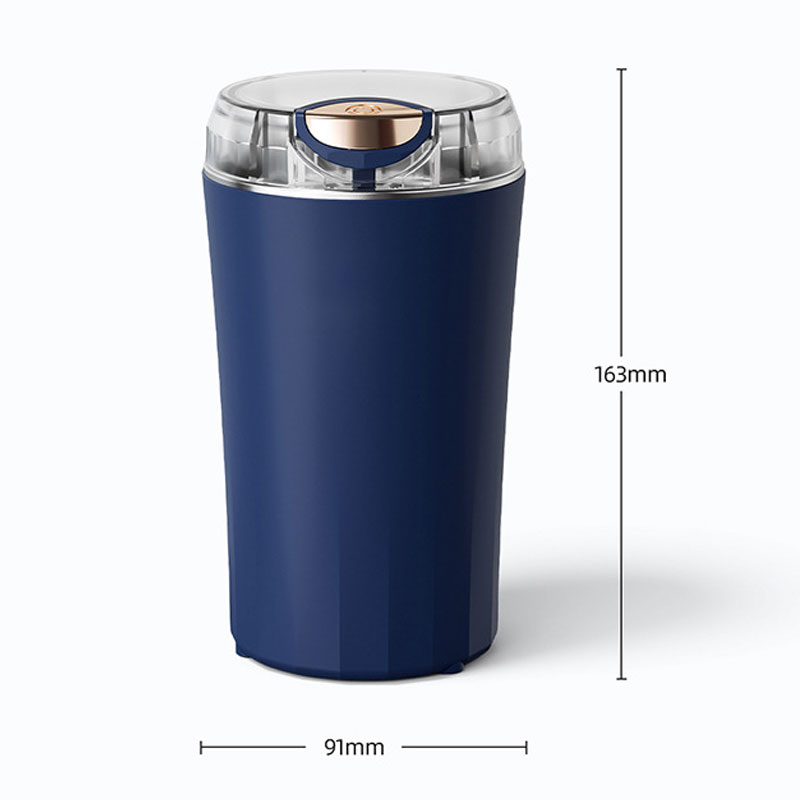 Portable Coffee Grinder Household Small Grain Grinder 8 Knife Stainless Steel Nut Bean Grain Grinding Mixer