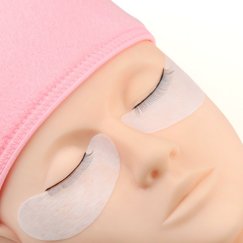 Ögonfransförlängning spa ansikts pannband smink wrap huvud frotté pannband stretch handduk med magic paste makeup hårband