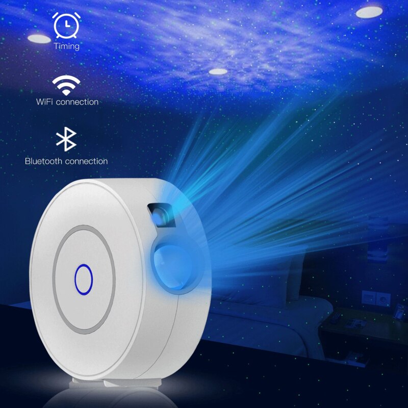 Projection lamp Smart Star Projector APP Remote LED Starry Sky Projector Light Tuya WIFI Smart Star Galaxy Night Lamp Projector