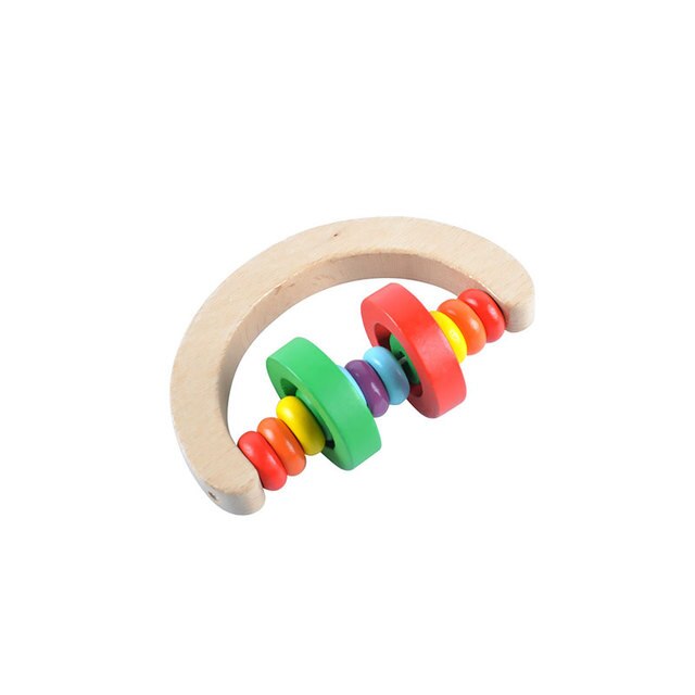 Wooden Baby Hammer Rattles Mobile Teething Infant Early Musical Educational Toys for Children Newborn Baby Toys 0-24 months: 330