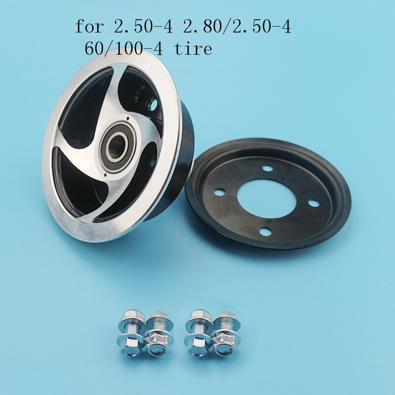 Llanta de Aleación de 4 pulgadas para motocicleta, llanta Keyway para scooter de Gas, 3,00, 4, 3,50, 4,10, 4, 4,10, 3,50, 4, 9x3,50