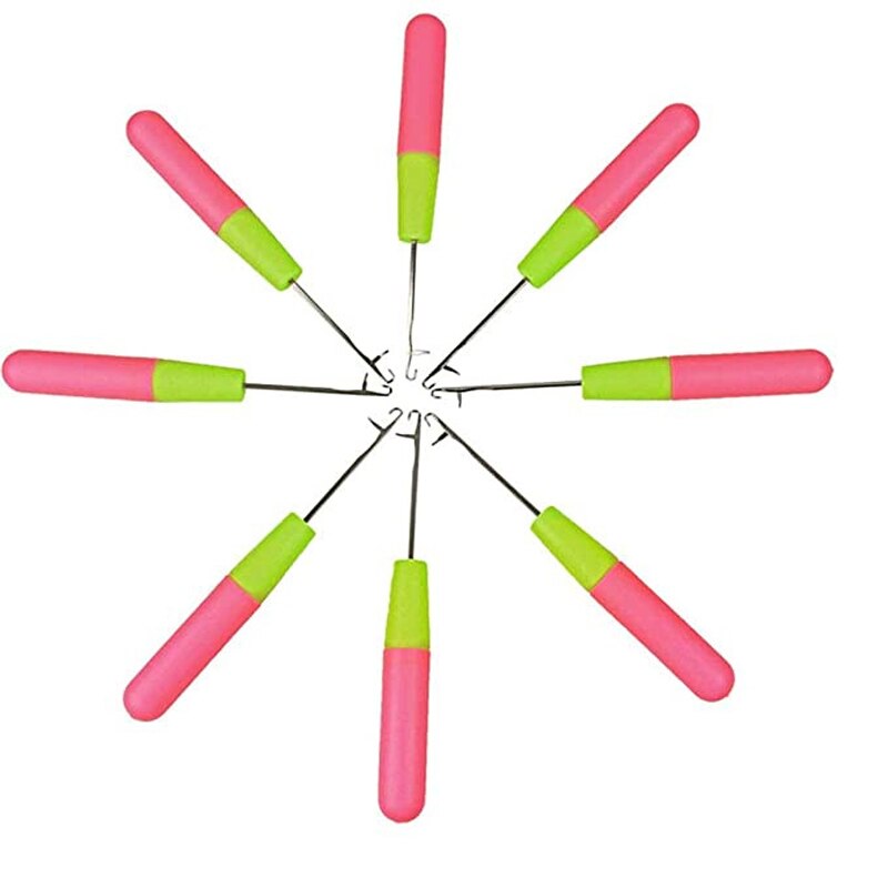 Crochet Hook Needles Hair Weaving Needle For Jumbo Braiding Twist Hair Plastic Knitting Crochet Hook Hair Tools Accessories
