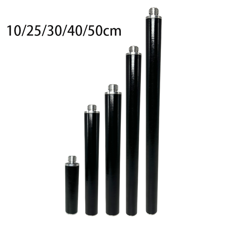 GPS SURVEYING POLE 10/25/30/40/50CM ANTENNA EXTEND SECTION GNSS PRISM CARBON FIBER POLE Diameter 25mm