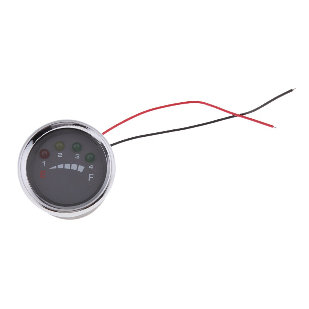 36V Round LED Battery Meter Indicator for Yamaha Club Golf Cart RV Boat