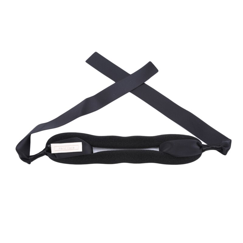 Women Tie Classic Sponge Cloth Head Updo Style Dish Magic Hair Donut Bun Maker Bows Headwear Hair Accessories: black