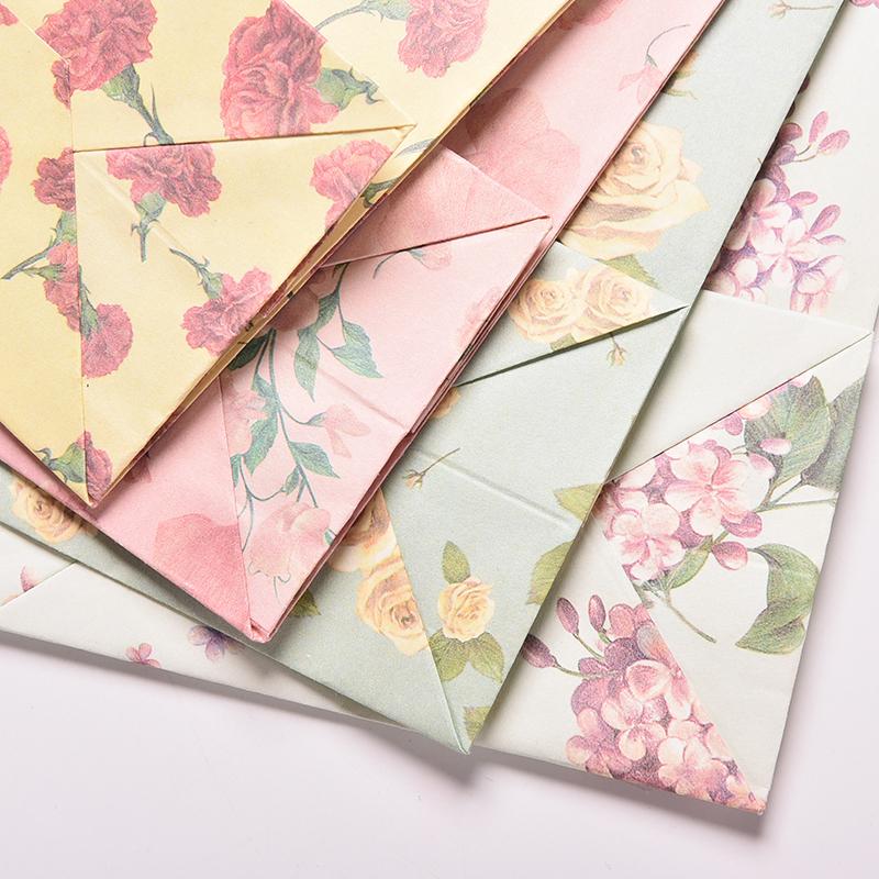 3 Stks/partij Creatieve Opslag Papier Doos Desktop Diversen Afwerking Box Brief Houders Bloem Papieren Zakken Briefpapier Organisator 23x13cm