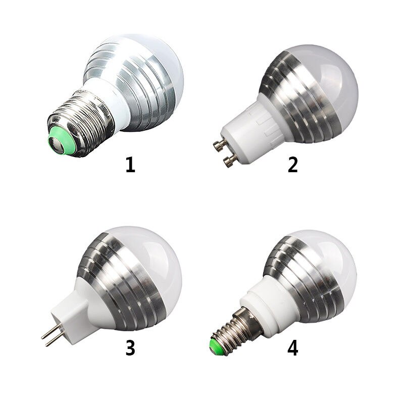 Globe Rgb Led-lampen 1 Veranderende Afstandsbediening E27 GUMR16 E14