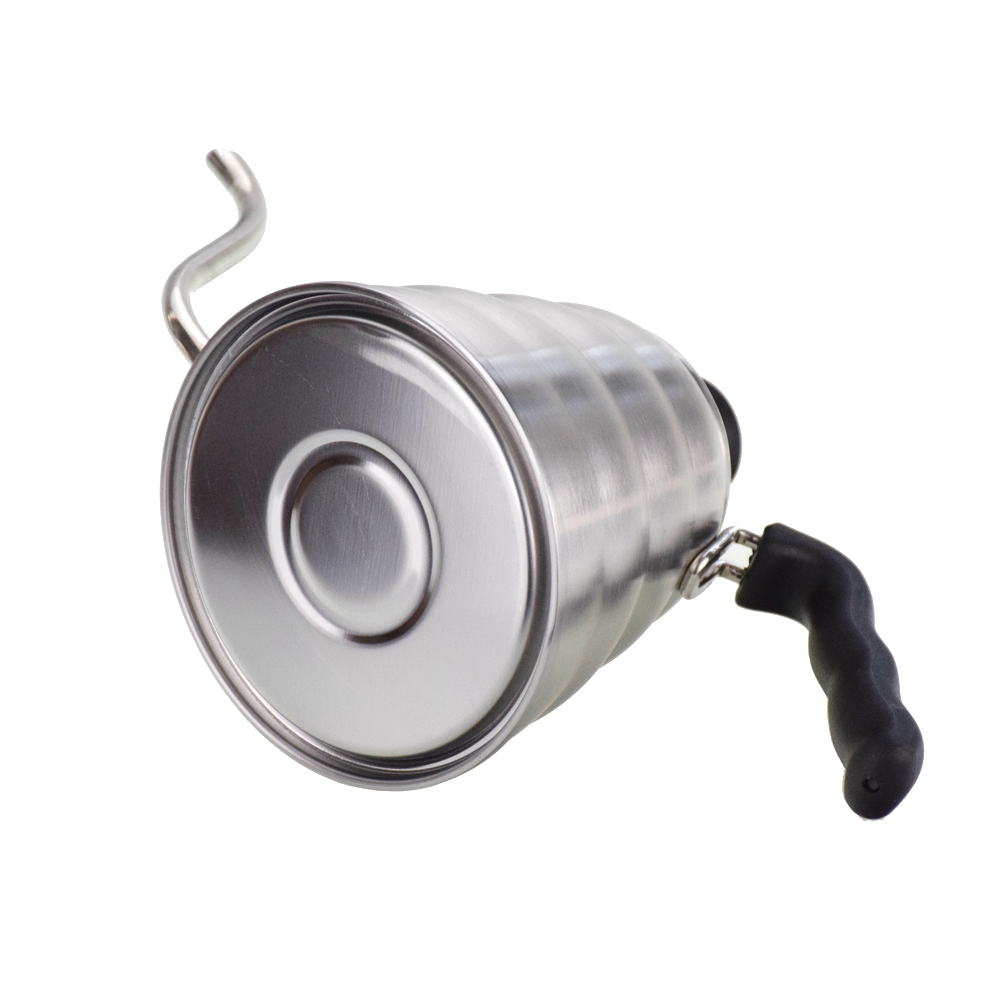 1200ML 304 Rvs V60 Giet Over Drip Koffie Waterkoker Zwanenhals Thee Pot Lange Uitloop Mond Koffie Percolator