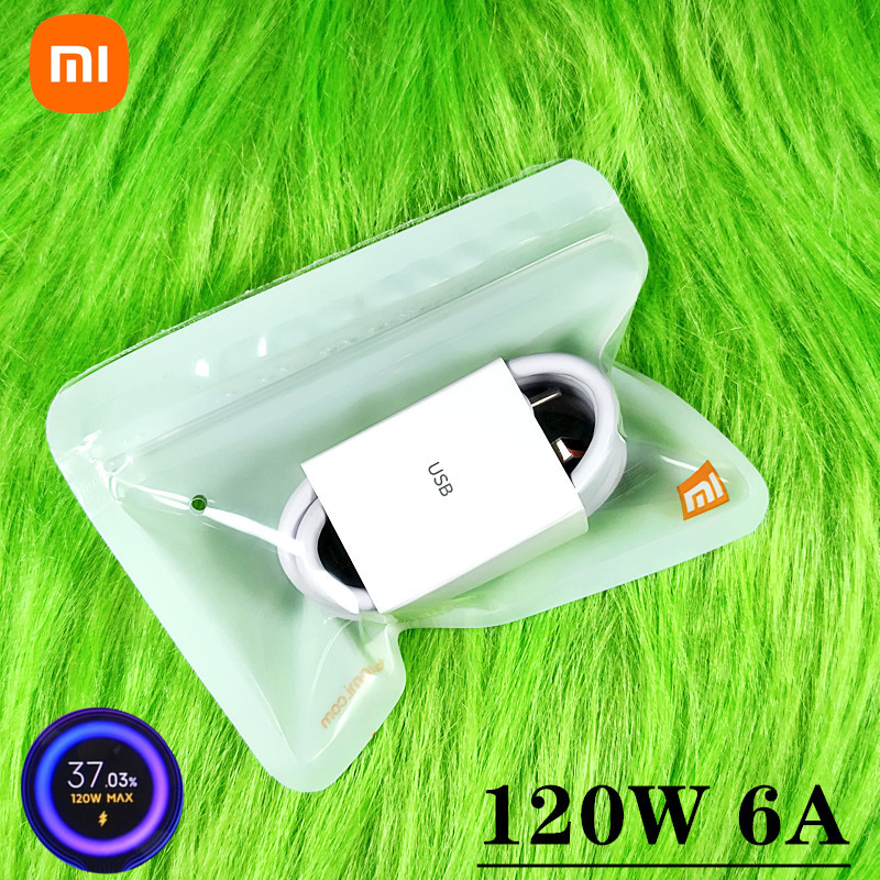 Xiaomi Original Turbo Charger Cable 55W 67W 120W Fast Charging 6A For Mi 11 10T 10 Pro 5G Black Shark 3S Redmi Note 9 10 11 Pro