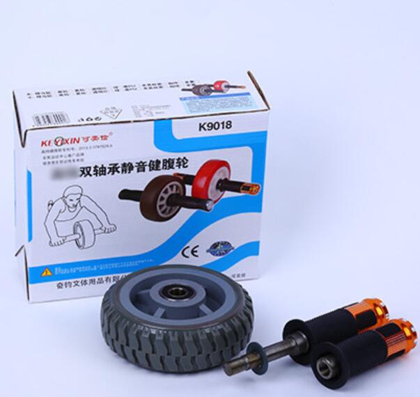 15cm Steel bearings Ab Roller abdominal power roller Mute abdominal roller ab slimmer