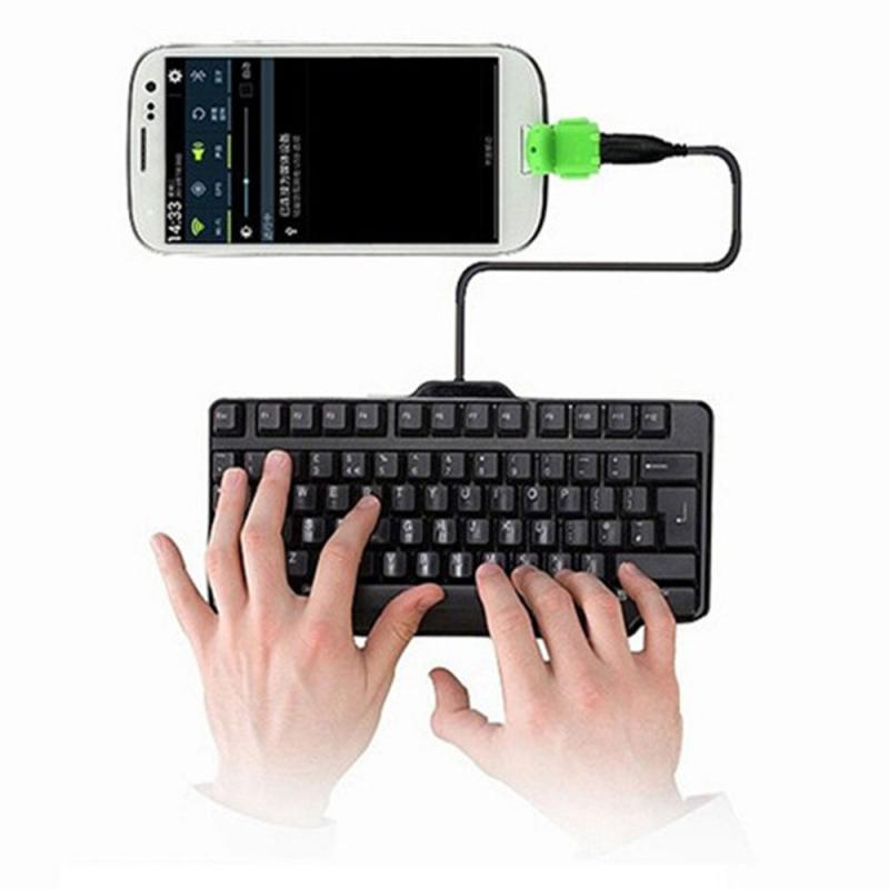 Android OTG Robot Testa di Conversione Usb Tablet Del Telefono Mobile U Disco Collegamento V8 lettore di Schede Portatile Cavo Adattatore USB TXTB1