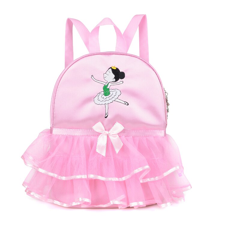 Sac de danse pour fille, sac de ballet pour fille, sac de tutu pour bébé, sac de ballerine, sac à dos de gymnastique, sac à main brodé pour enfant: B