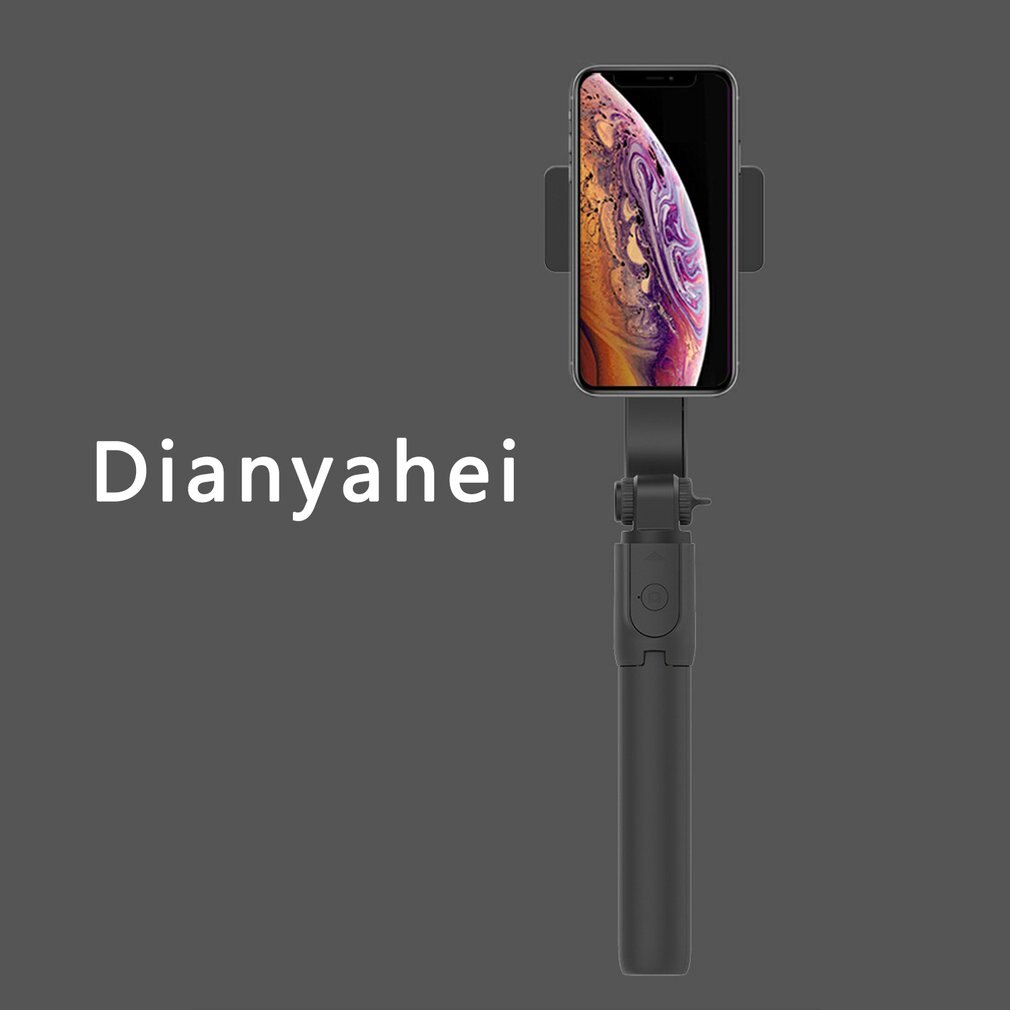 GS08 Single Axis Handheld Gimbal Stabilizer With Wireless Shutter Tripod For Smartphone Action Camera Video Record Live Tools