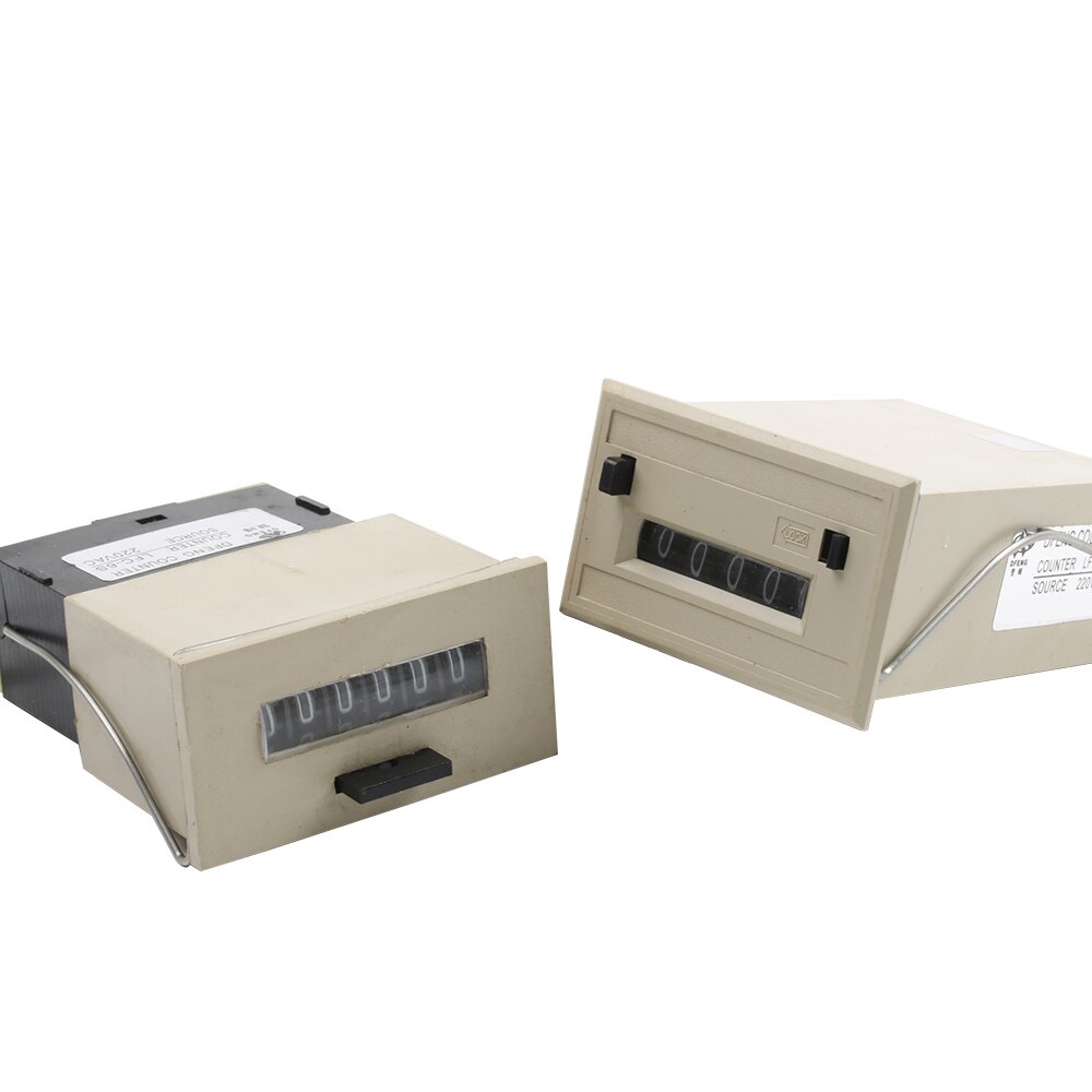 1PCS AC 220V AC 110V DC 24V DC 12V CSK5-NKW 5 digits Industrial counter Mechanical Electromagnetic counter