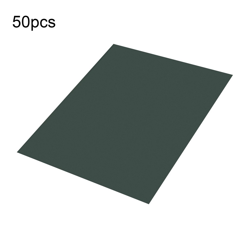 Papier abrasif en carbure de Silicone, 50/100 feuilles/ensemble, étanche, enduit électrolytique, sec et humide, utilisable MTCC88P