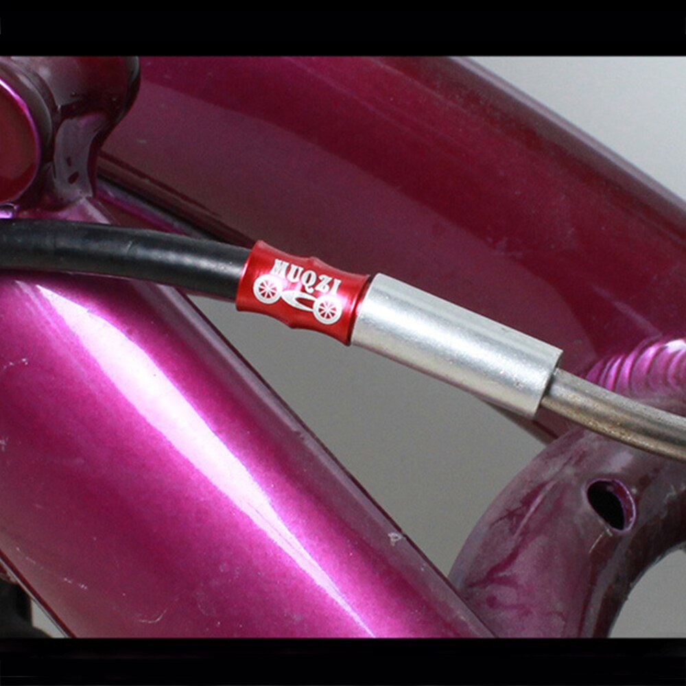 10 stk motorsykling tilbehør mtb terrengsykkel metall aluminiumslegering metalltråd caps sykkel deler bremseledning lokk kabel ledning deksel
