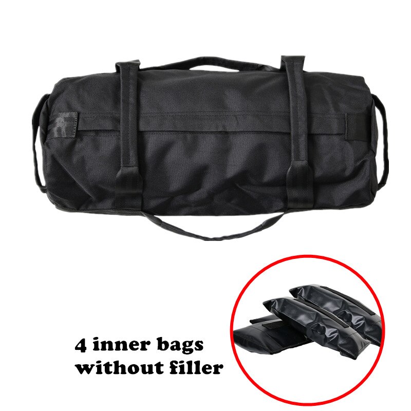 Bolsa de arena para levantamiento de pesas, 4 bolsas interiores ajustables para gimnasio en casa, Fitness, entrenamiento de fuerza muscular resistente, entrenamiento de levantamiento de pesas