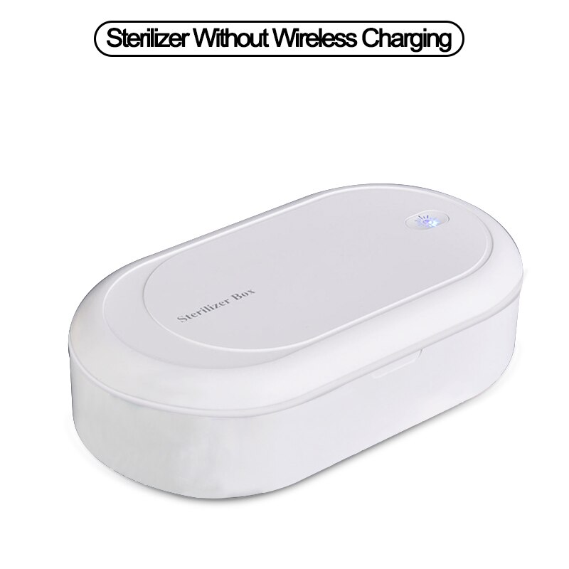 Ładne przenośne ładowania bezprzewodowego sterylizator UV pudełko na telefon zegarek osobisty szafka do dezynfekcji sterylizator UV dla tej lampy maska na twarz: A Box
