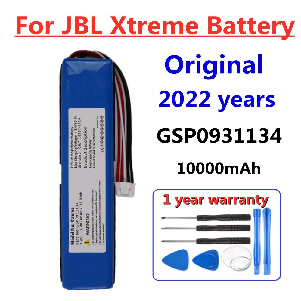 2022 Original Speaker Battery For Harman Kardon Go Play Onyx Mini For JBL Charge 3 2 Plus Version Flip Pulse Xtreme 2 3 4 5: Xtreme