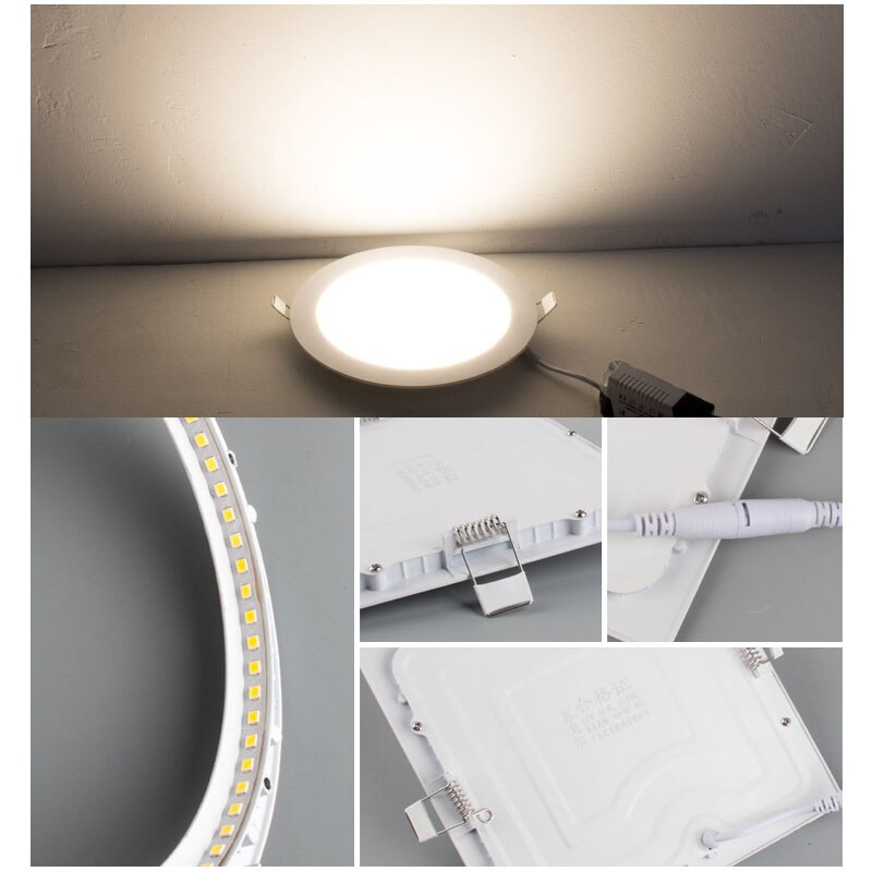 LED Downlight Ceiling Light Driver Flush Mount Wall Lamp for Cabinet Showcase Kitchen Lighting Ceiling Lights