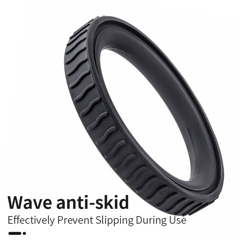 2pcs Easy Wheel Ring Non Slip Shockproof Repair For Folding Bike Cycling Durable Elastic Rubber Solid Accessories Fit For MUQZI