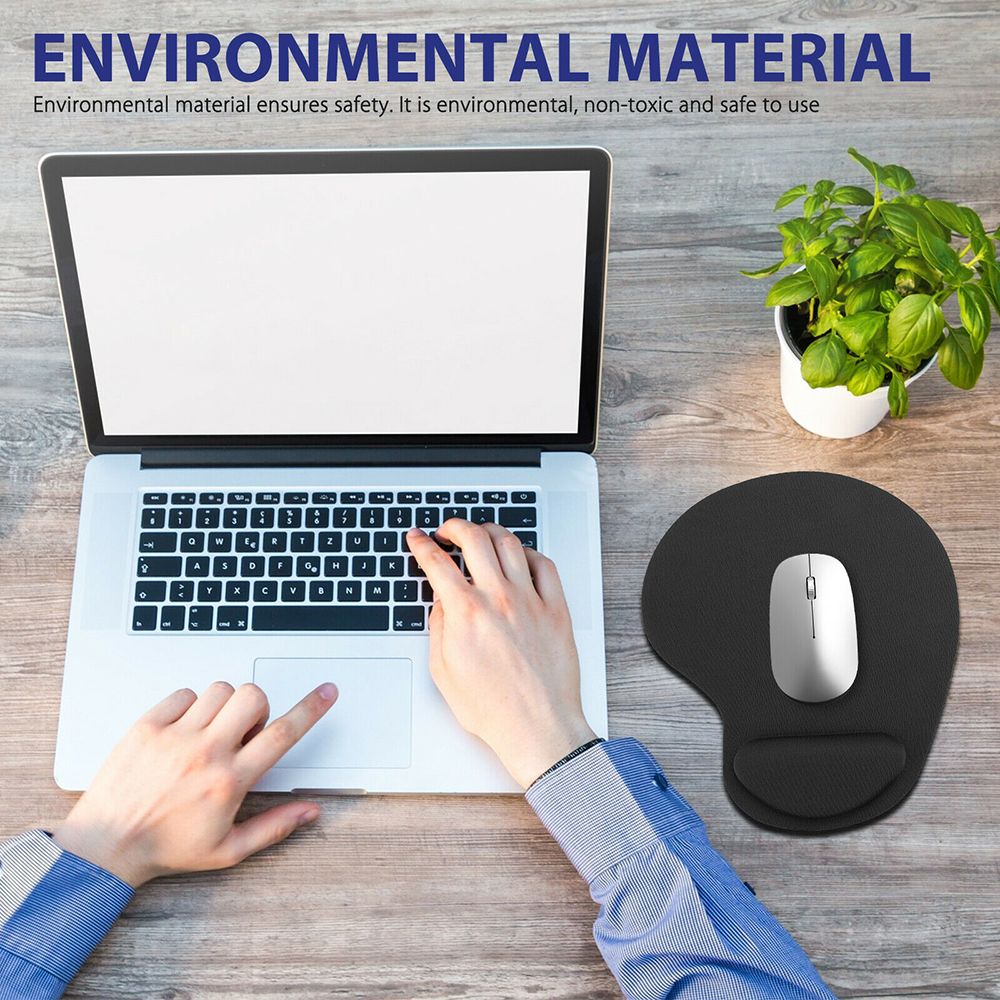 Multi-colour Ergonomic Wrist Rest Mouse Pad Comfortable Wrist Support Non Slip Mice Mat Mousepad For PC Laptop Computer